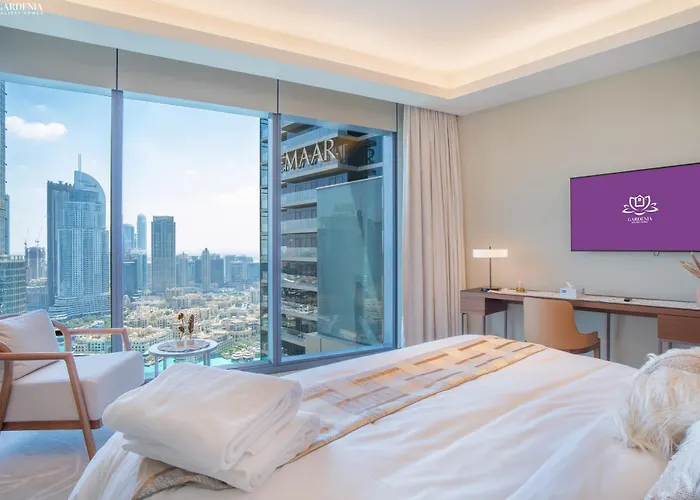 Address Dubai Opera, Full Burj Khalifa And Fountain View By Gardenia Suites